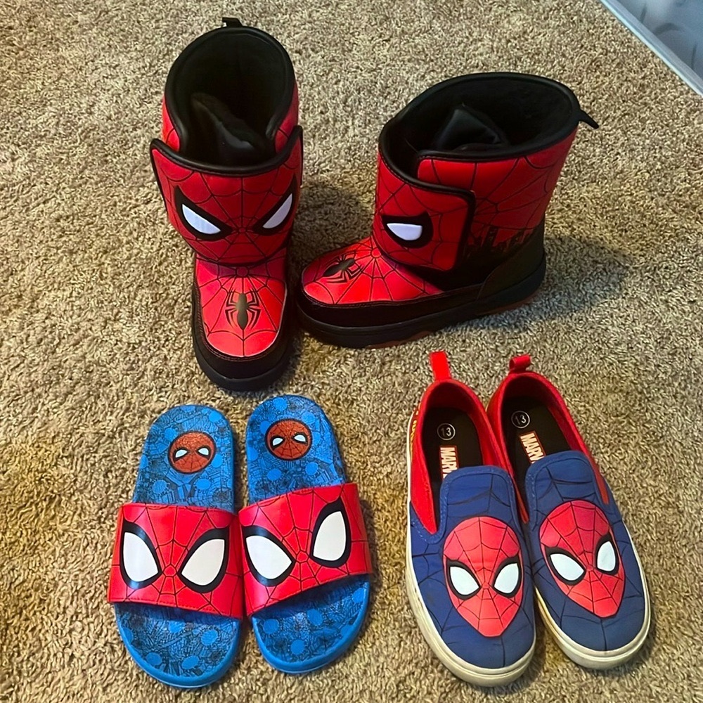 Spider-Man three pack / shoes